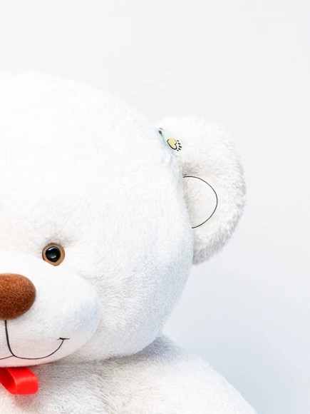 Большой плюшевый медведь 200 см белый