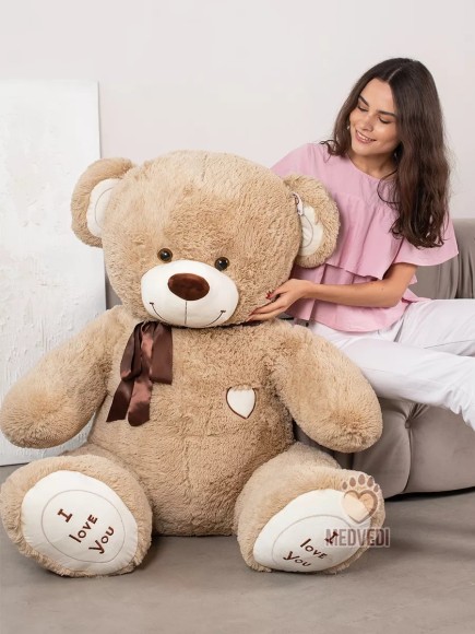 Большой мишка игрушка 180 см