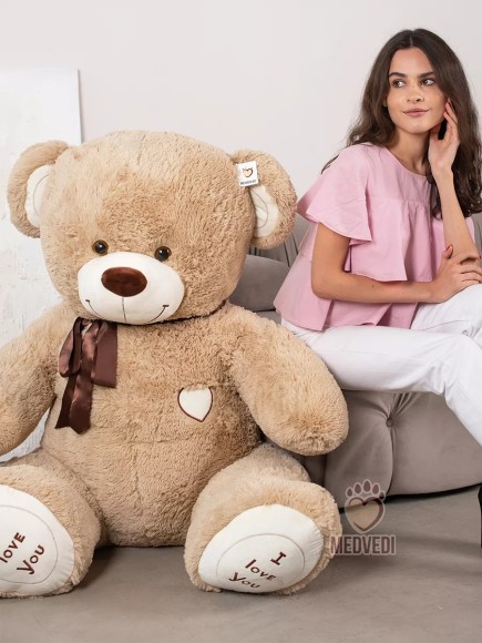 Большой мишка игрушка 180 см
